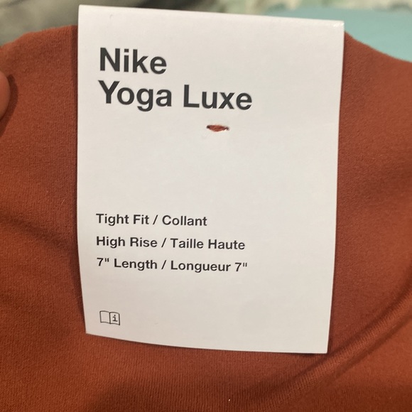 Nike Yoga Luxe 7” Tight Shorts - Picture 4 of 8